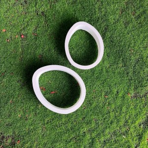 Вирубка пластикова "Яйце Великодне" / Виріб 5х6,5 см