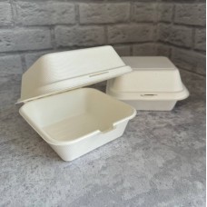 Коробка для бенто / 167х167х93 / цукрова тростина