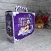 Коробка-сумочка для цукерок / 220х65х210 / НР / фіолетова