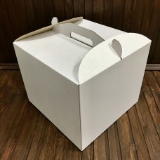 Коробка для торта / 300х300х250 / гофра / без вікна