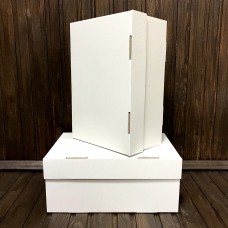 Коробка для 6 кексів / 250х170х110 / гофра / без вікна