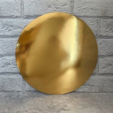 Підложка картонна золото/срібло d-25 см