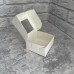 Коробка / 100х95х50 / біла / вікно