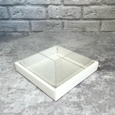 Коробка для бенто торта / 180х180х100 / акваріум