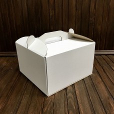 Коробка для торта / 250х250х150 / гофра / без вікна