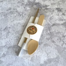 Бенто-набір / свічка + ложечка