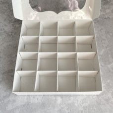 Перегородка 150х150х30 мм / 16 комірок / біла