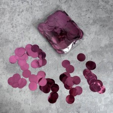 Конфеті "Кружечки" / d-15 мм / рожевий / 20 грам