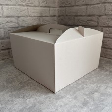 Коробка для торта / 350х350х200 / гофра / без вікна