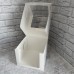 Коробка для торта / 250х250х200 / біла / 3D-вікно