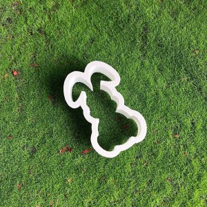 Вирубка пластикова "Зайчик" / Виріб 3,5х6,5 см