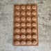 Форма силіконова "Кавові зерна" / планшет 28 шт./розмір виробу 3х2,5см