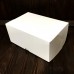 Коробка для торта, десертів / 180х120х80 / біла / без вікна