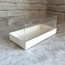 Коробка для рулета / 203х103х90 / біла / акваріум