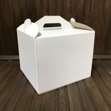 Коробка для торта / 250х250х200 / гофра / без вікна